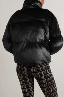 STAND STUDIO стеганая куртка Tatum из искусственного меха, черный