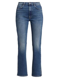 Эластичные расклешенные джинсы Easy Slim с высокой посадкой 7 For All Mankind