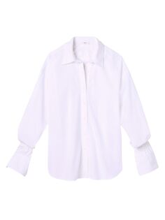 Рубашка Monica с разрезом на пуговицах спереди A.L.C., белый