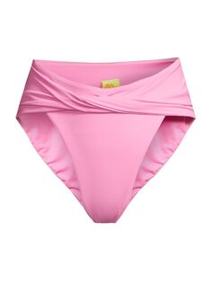 Перекрученные плавки бикини Verano Road Lily Agua Bendita, розовый