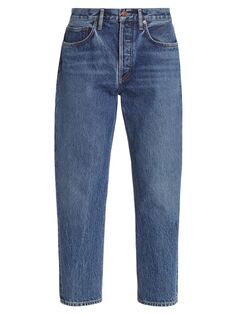 Укороченные джинсы прямого кроя Parker Rigid AGOLDE