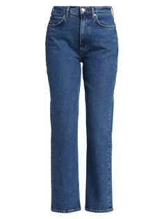 Узкие прямые джинсы Stovepipe с высокой посадкой AGOLDE