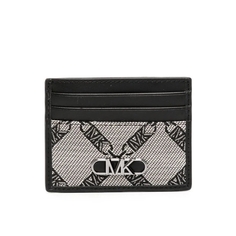 Визитница Michael Michael Kors Hudson Empire Logo Jacquard, черный