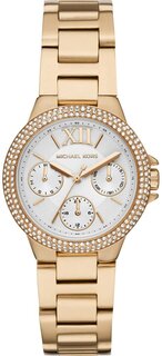 Часы наручные Michael Kors Mini Camille Pavé Gold-Tone, золотистый