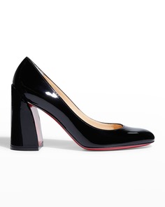 Лакированные туфли-лодочки Miss Sab с красной подошвой Christian Louboutin