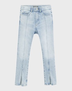 Джинсы прямого кроя Emie с высокой посадкой для девочки, размер 7–16 DL1961 Premium Denim