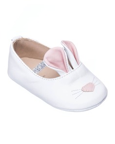Кожаные балетки Bunny Sleeper для девочек, младенец/малыш Elephantito