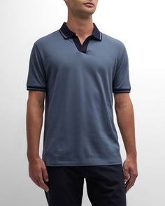 Мужская рубашка поло с наконечником Emporio Armani