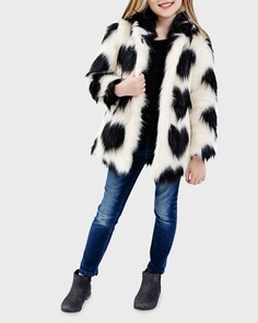 Пальто из искусственной лисы для девочки, размер XXS-L Fabulous Furs