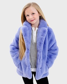 Куртка Mini Le из искусственного меха норки для девочки, размер XXS-L Fabulous Furs