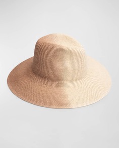 Emmanuelle Dip-Dyed Hemp Fedora Eugenia Kim