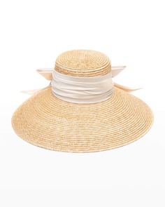 Соломенная шляпа от солнца Mirabel Floppy Eugenia Kim
