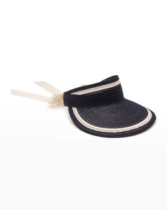 Ricky Bicolor Packable Visor Eugenia Kim