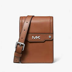 Сумка Michael Kors Varick Leather Smartphone, коричневый