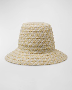 Структурированная соломенная шляпа Iris Gigi Burris