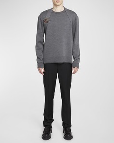 Мужской свитер с U-образным замком Givenchy