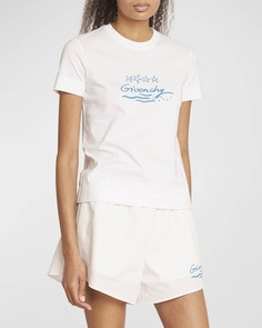 Тонкая футболка с логотипом Beach Club Givenchy