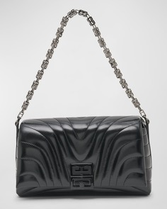 Маленькая сумка через плечо 4G из стеганой кожи Givenchy