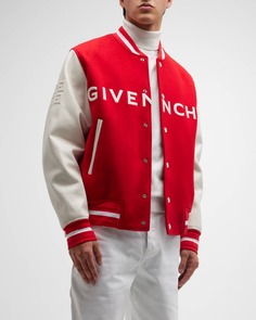 Мужская университетская куртка с логотипом Givenchy