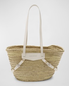 Маленькая сумка-тоут Plage Voyou из рафии Basket Basket Givenchy