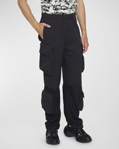 Мужские полусетчатые брюки-карго Givenchy