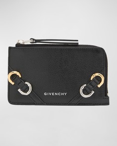 Визитница Voyou Zip из мятой кожи Givenchy