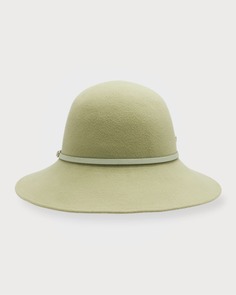 Фетровая шляпа из шерсти с кожаным ремешком с пряжкой Helen Kaminski