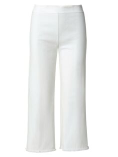 Укороченные брюки Minata до щиколотки Akris punto, кремовый