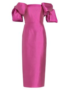 Платье Regina с открытыми плечами Alexia María, розовый