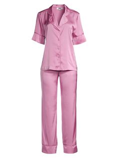 Атласная пижама Reece Apparis, розовый