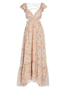 Платье макси с цветочным принтом Primrose ASTR The Label