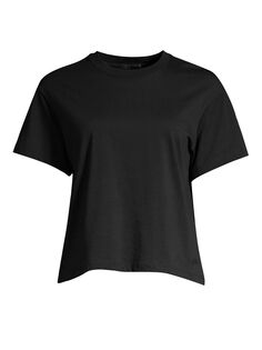 Классическая футболка из джерси с короткими рукавами для мальчиков ATM Anthony Thomas Melillo, черный