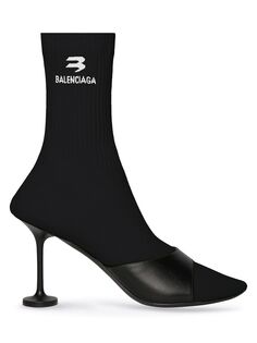 Носок 90 мм Ботильоны Balenciaga, черный