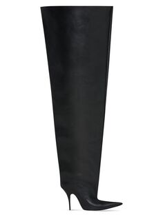 Ботинки выше колена Waders 110 мм Balenciaga, черный
