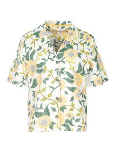 Рубашка с принтом Bloomfield Sunflower Barbour, разноцветный