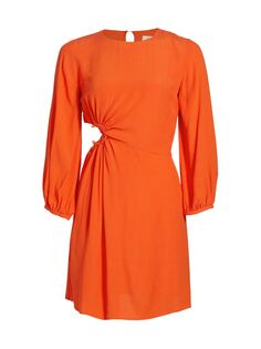 Мини-платье Bonica с вырезами BA&amp;SH, оранжевый Ba&Sh