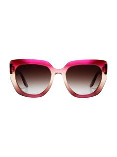 Солнцезащитные очки «кошачий глаз» 53 мм Barton Perreira, розовый