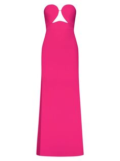 Платье-футляр без бретелек BCBGMAXAZRIA, розовый