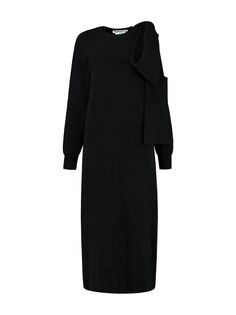 Трикотажное платье макси из кашемира Mia BERNADETTE, черный