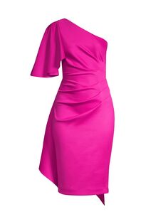 Платье Eve Odella на одно плечо Black Halo, розовый