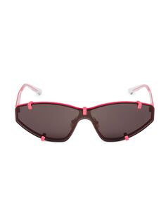 Солнцезащитные очки-маска 99MMM Bottega Veneta, розовый
