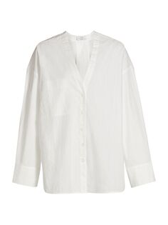 Рубашка Essentials с V-образным вырезом Co, белый