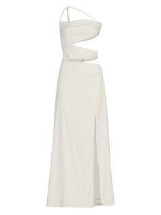 платье-трапеция Terese с вырезами Cult Gaia, белый