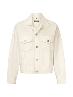Куртка Eden свободного кроя в винтажном стиле DL1961 Premium Denim, экру