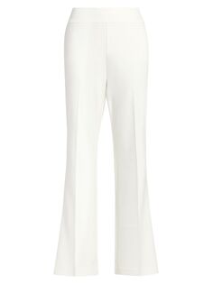 Расклешенные брюки Iris с высокой посадкой Elie Tahari, белый