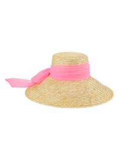 Соломенная шляпа Мирабель от солнца Eugenia Kim, розовый