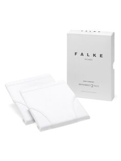 Комплект из 2 хлопковых трусов Falke, белый