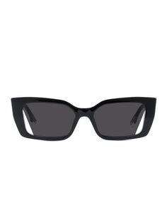 Прямоугольные солнцезащитные очки Fendi Way 54 мм Fendi, черный