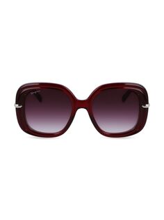 Прямоугольные солнцезащитные очки Gancini Family 54MM FERRAGAMO