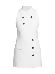 Индивидуальное мини-платье FERRAGAMO, белый